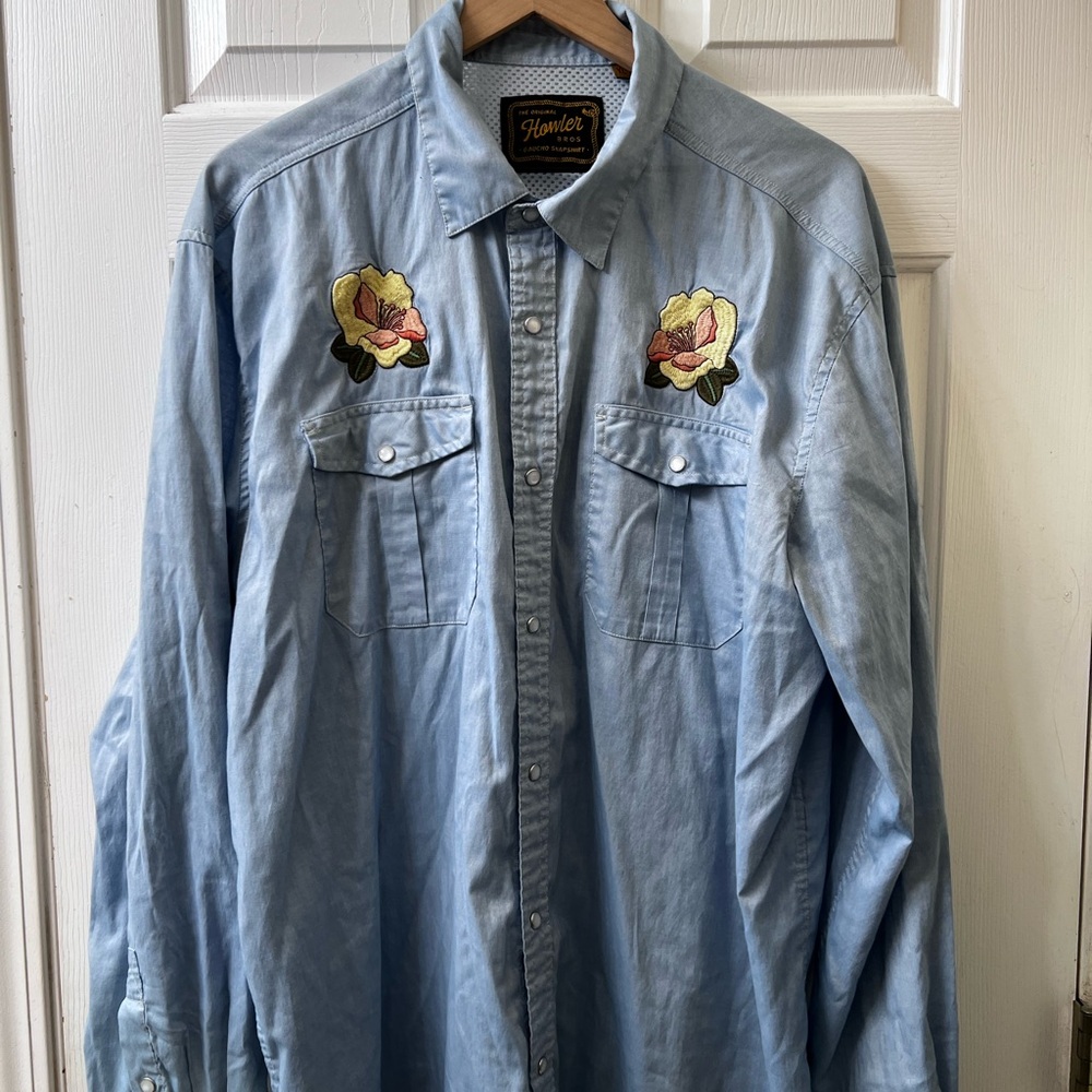 2022 Irie Hibiscus Howler Brothers Gaucho Shirt